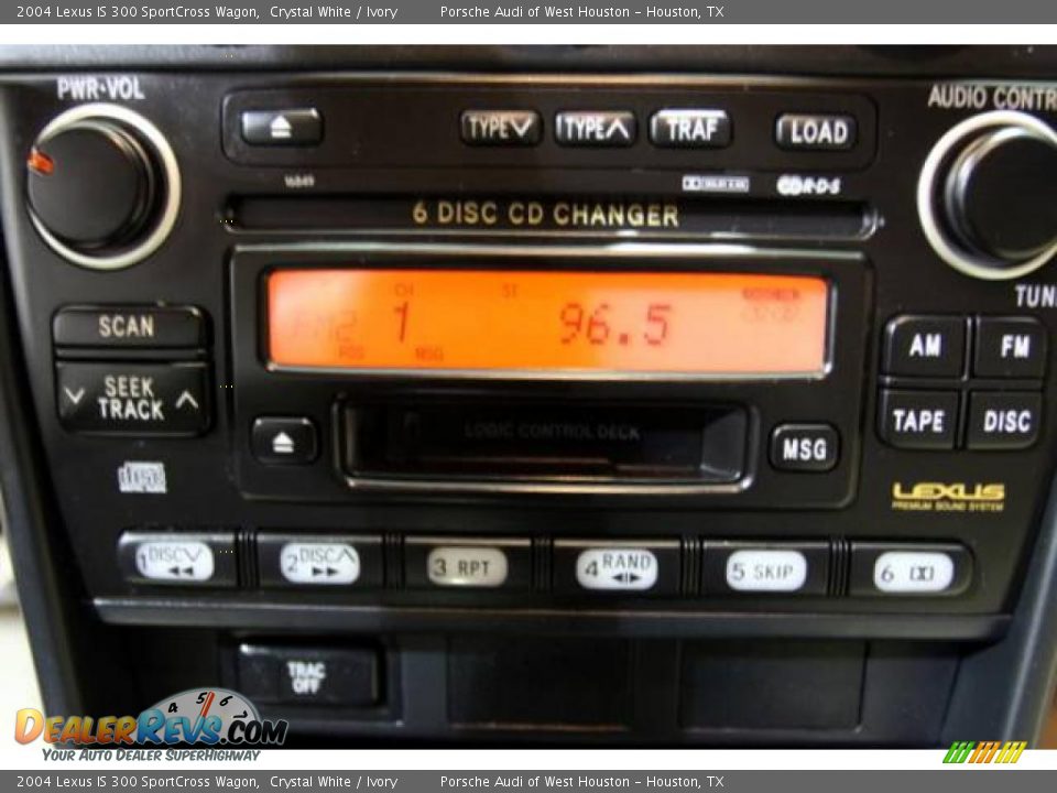 2004 Lexus IS 300 SportCross Wagon Crystal White / Ivory Photo #15