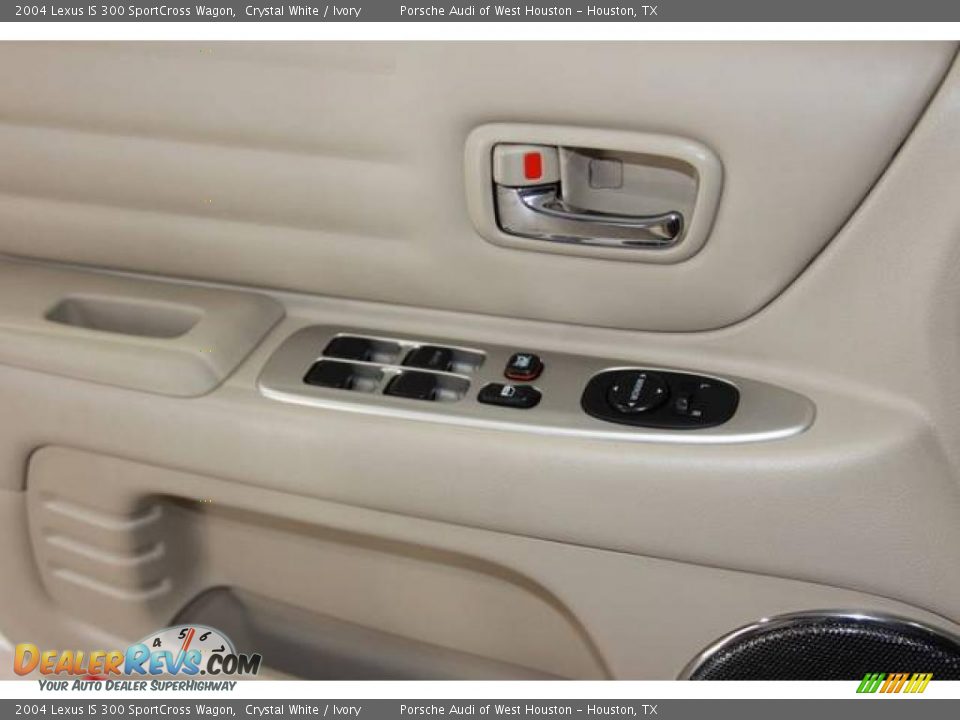 2004 Lexus IS 300 SportCross Wagon Crystal White / Ivory Photo #19