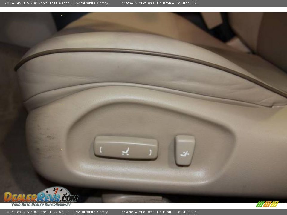 2004 Lexus IS 300 SportCross Wagon Crystal White / Ivory Photo #21