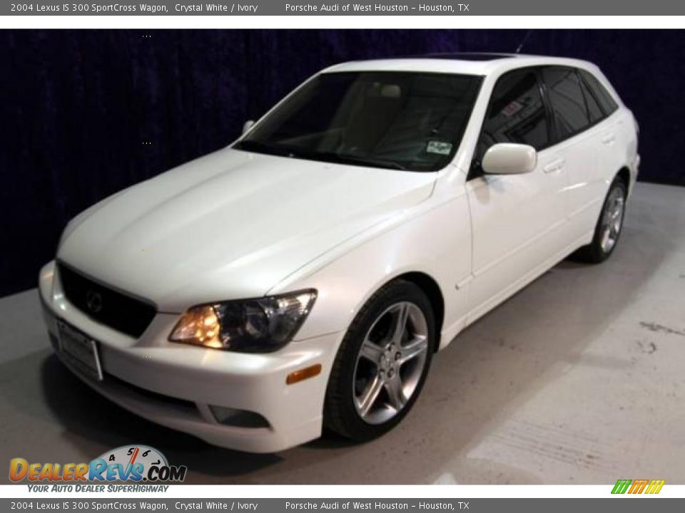 2004 Lexus IS 300 SportCross Wagon Crystal White / Ivory Photo #22