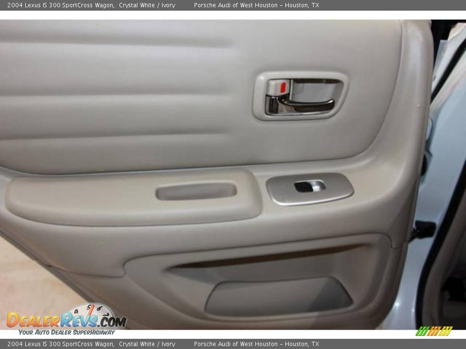 2004 Lexus IS 300 SportCross Wagon Crystal White / Ivory Photo #27