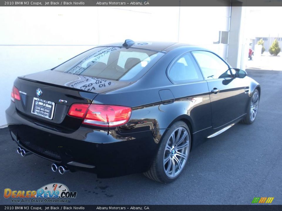 2010 BMW M3 Coupe Jet Black / Black Novillo Photo #25