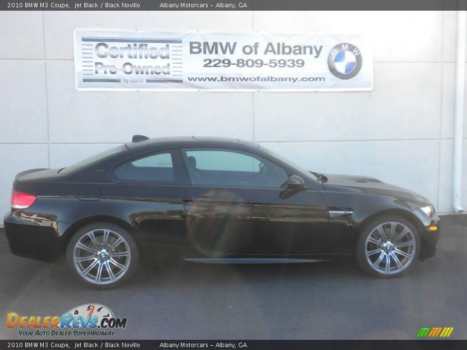 2010 BMW M3 Coupe Jet Black / Black Novillo Photo #26