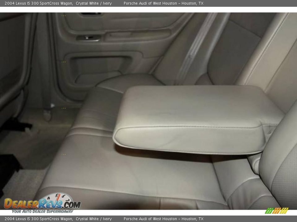 2004 Lexus IS 300 SportCross Wagon Crystal White / Ivory Photo #31