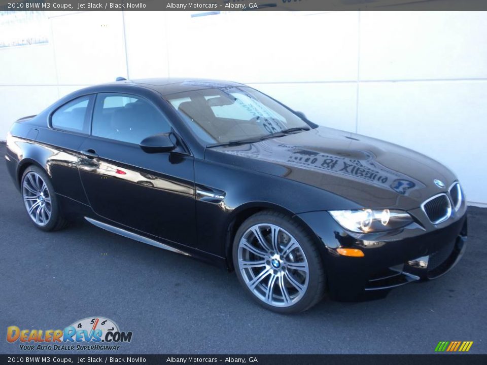 2010 BMW M3 Coupe Jet Black / Black Novillo Photo #27