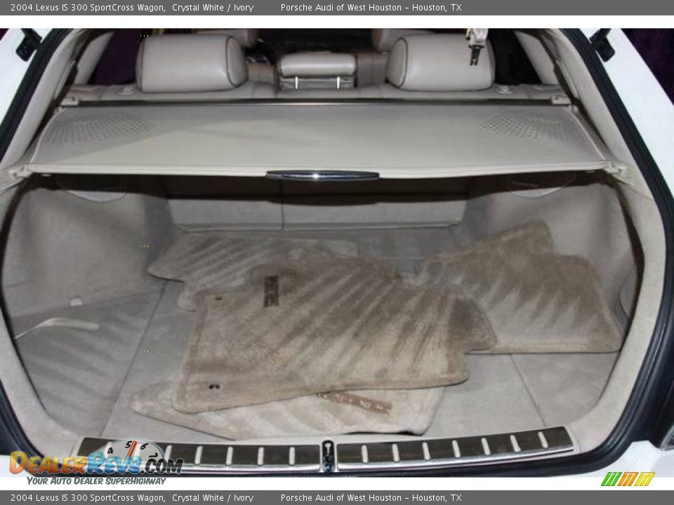 2004 Lexus IS 300 SportCross Wagon Crystal White / Ivory Photo #32