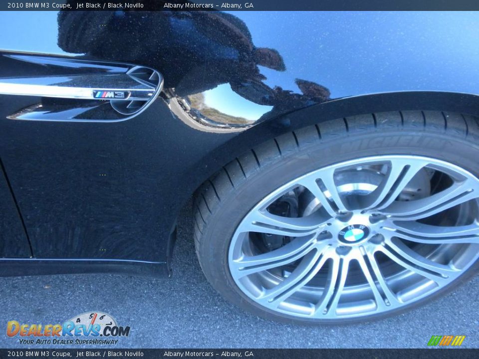 2010 BMW M3 Coupe Jet Black / Black Novillo Photo #28
