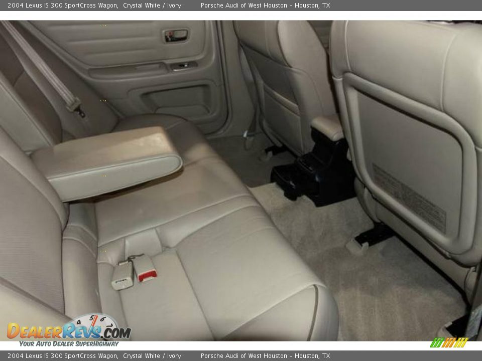 2004 Lexus IS 300 SportCross Wagon Crystal White / Ivory Photo #33