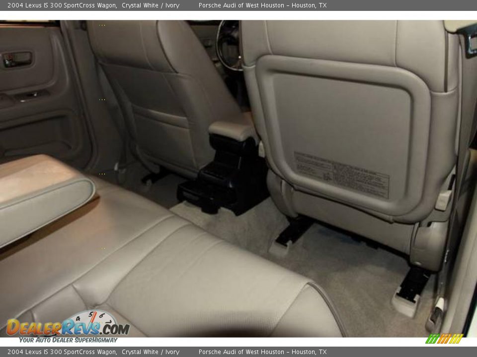 2004 Lexus IS 300 SportCross Wagon Crystal White / Ivory Photo #34