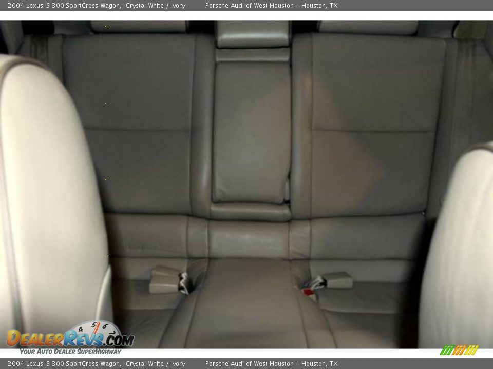 2004 Lexus IS 300 SportCross Wagon Crystal White / Ivory Photo #36