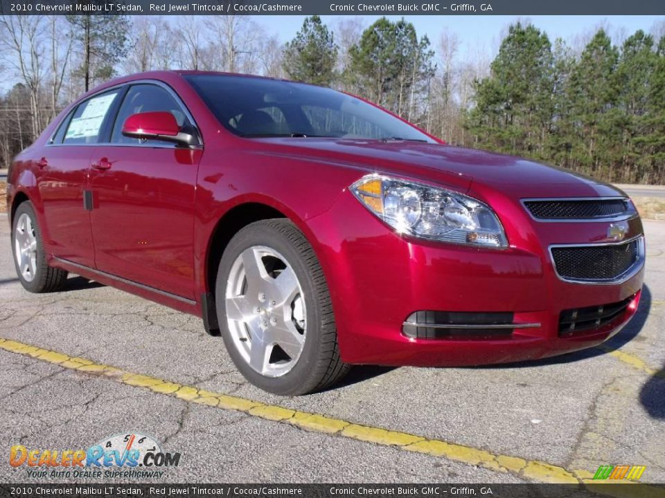 2010 Chevrolet Malibu LT Sedan Red Jewel Tintcoat / Cocoa/Cashmere Photo #7