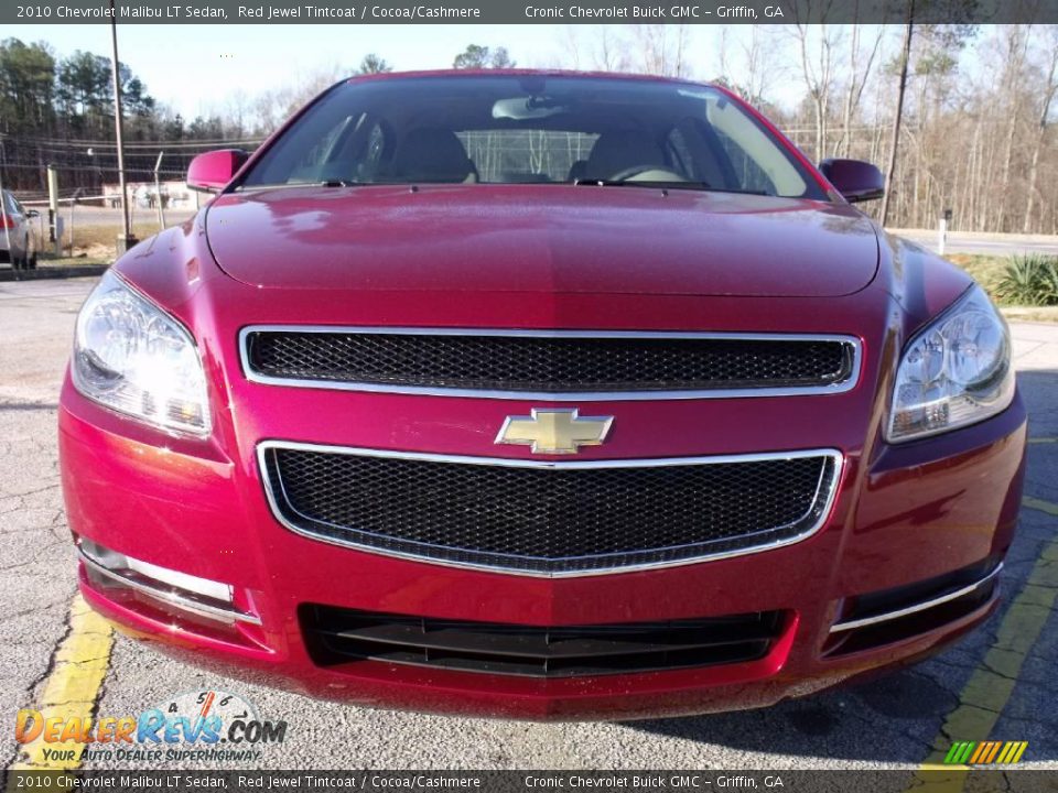 2010 Chevrolet Malibu LT Sedan Red Jewel Tintcoat / Cocoa/Cashmere Photo #8