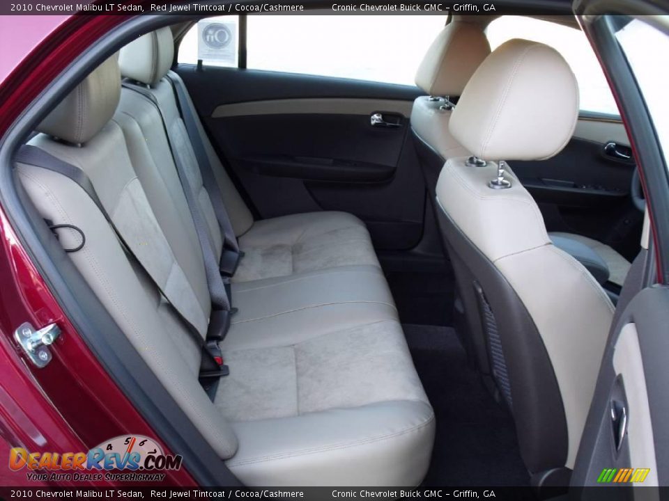 2010 Chevrolet Malibu LT Sedan Red Jewel Tintcoat / Cocoa/Cashmere Photo #12