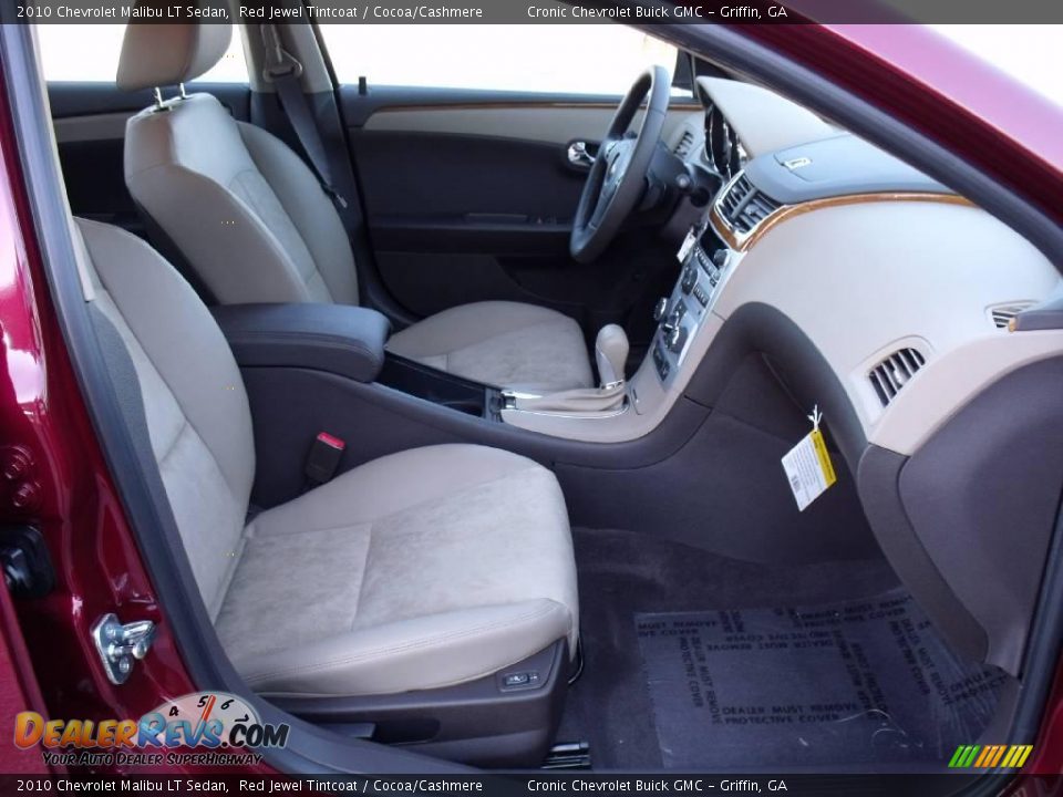 2010 Chevrolet Malibu LT Sedan Red Jewel Tintcoat / Cocoa/Cashmere Photo #13