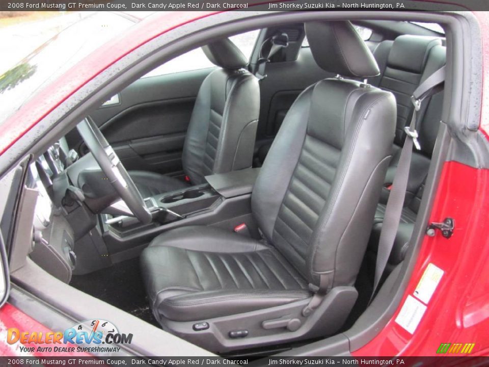 2008 Ford Mustang GT Premium Coupe Dark Candy Apple Red / Dark Charcoal Photo #9