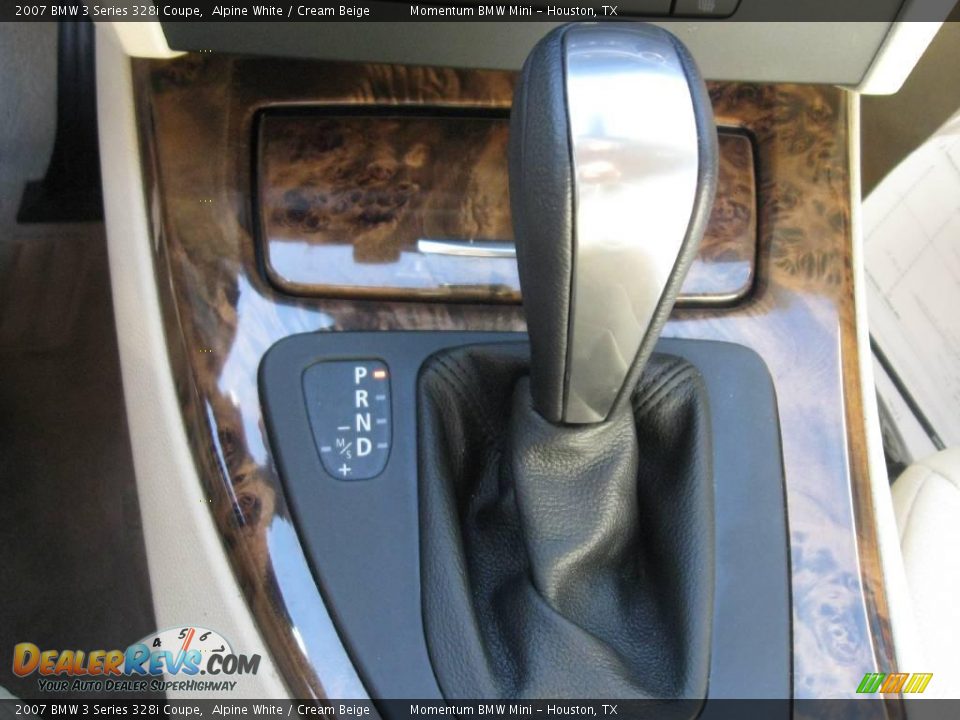 2007 BMW 3 Series 328i Coupe Alpine White / Cream Beige Photo #15