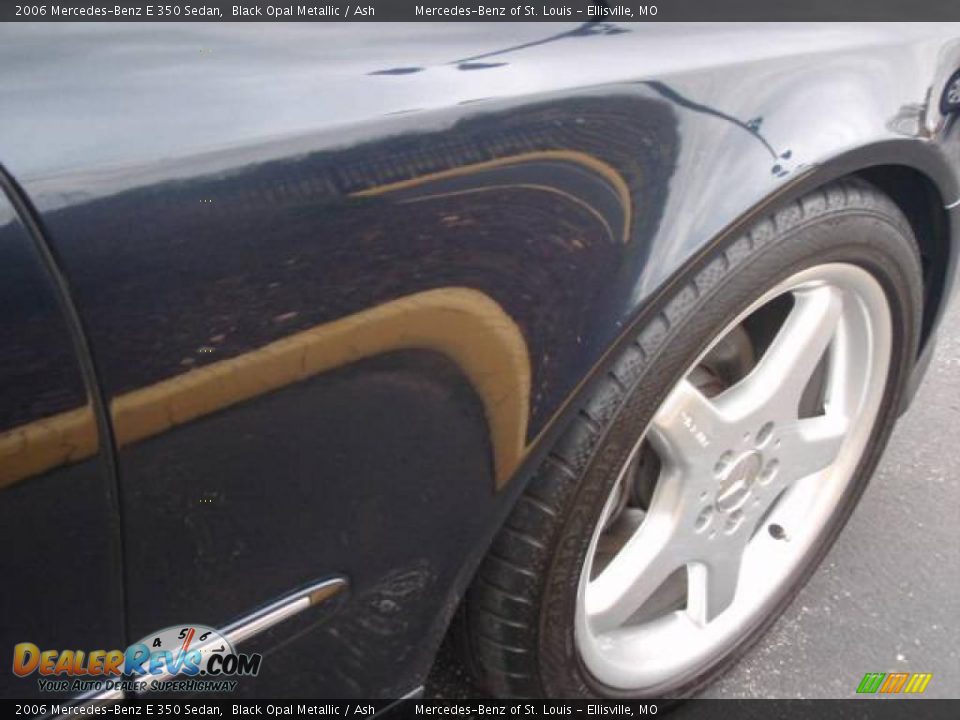 2006 Mercedes-Benz E 350 Sedan Black Opal Metallic / Ash Photo #20
