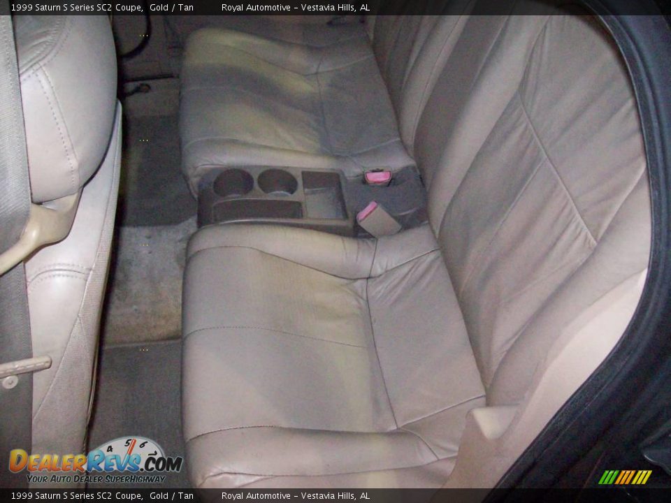 1999 Saturn S Series SC2 Coupe Gold / Tan Photo #21
