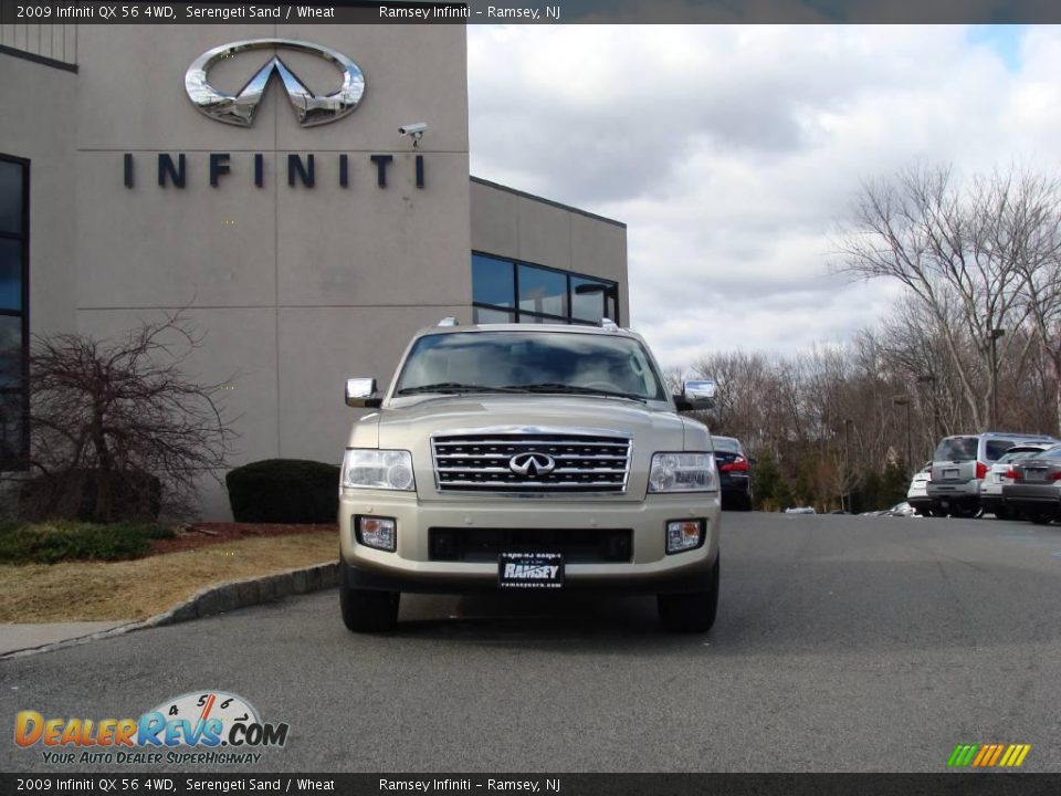 2009 Infiniti QX 56 4WD Serengeti Sand / Wheat Photo #2