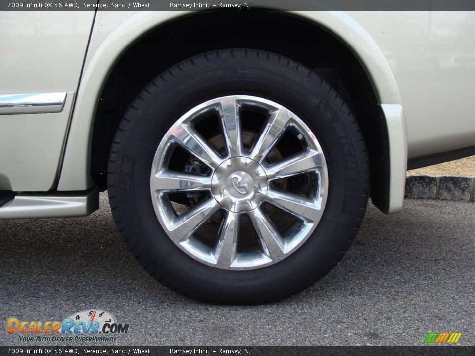 2009 Infiniti QX 56 4WD Serengeti Sand / Wheat Photo #4