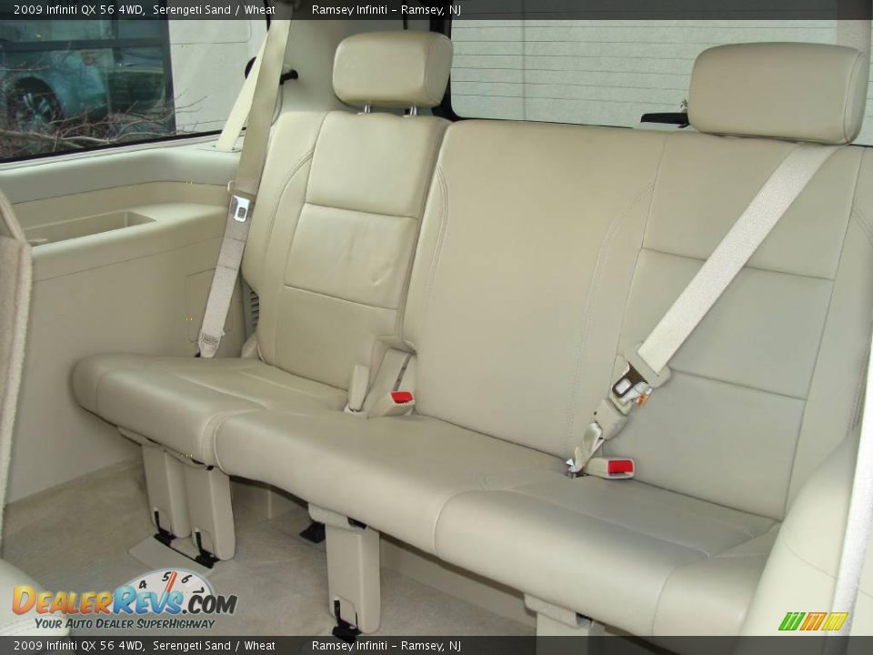 2009 Infiniti QX 56 4WD Serengeti Sand / Wheat Photo #8