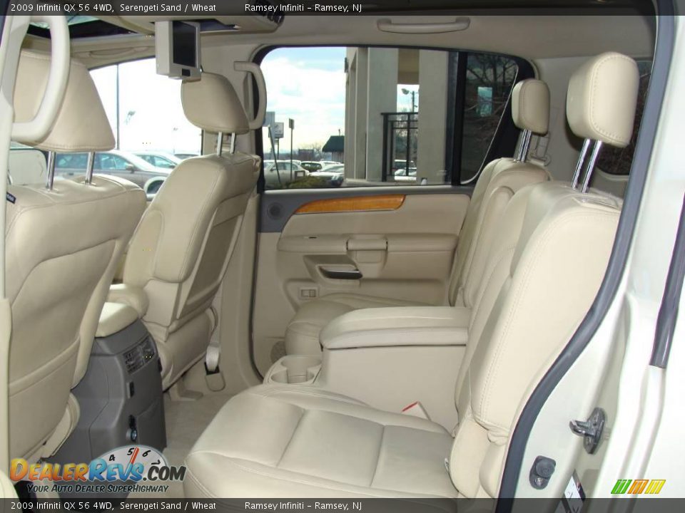 2009 Infiniti QX 56 4WD Serengeti Sand / Wheat Photo #9