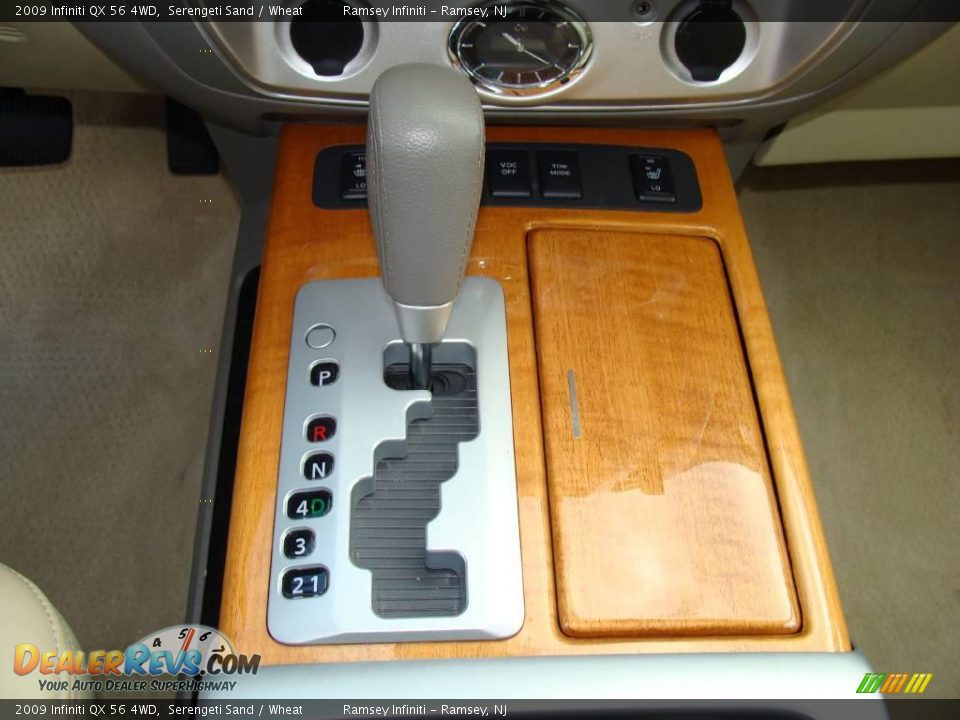 2009 Infiniti QX 56 4WD Serengeti Sand / Wheat Photo #15