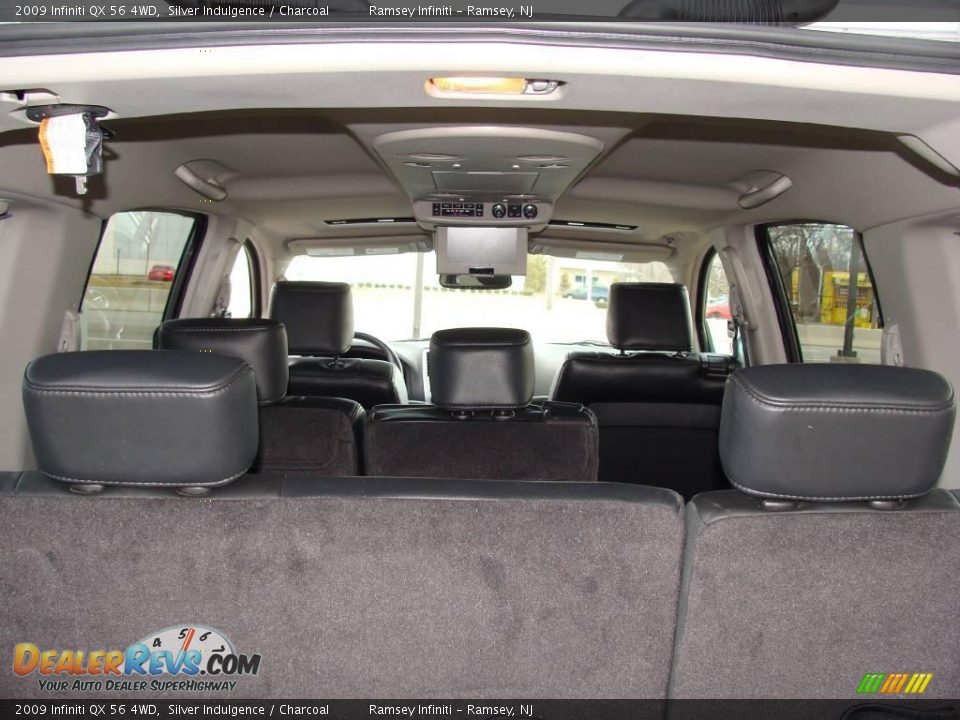 2009 Infiniti QX 56 4WD Silver Indulgence / Charcoal Photo #7