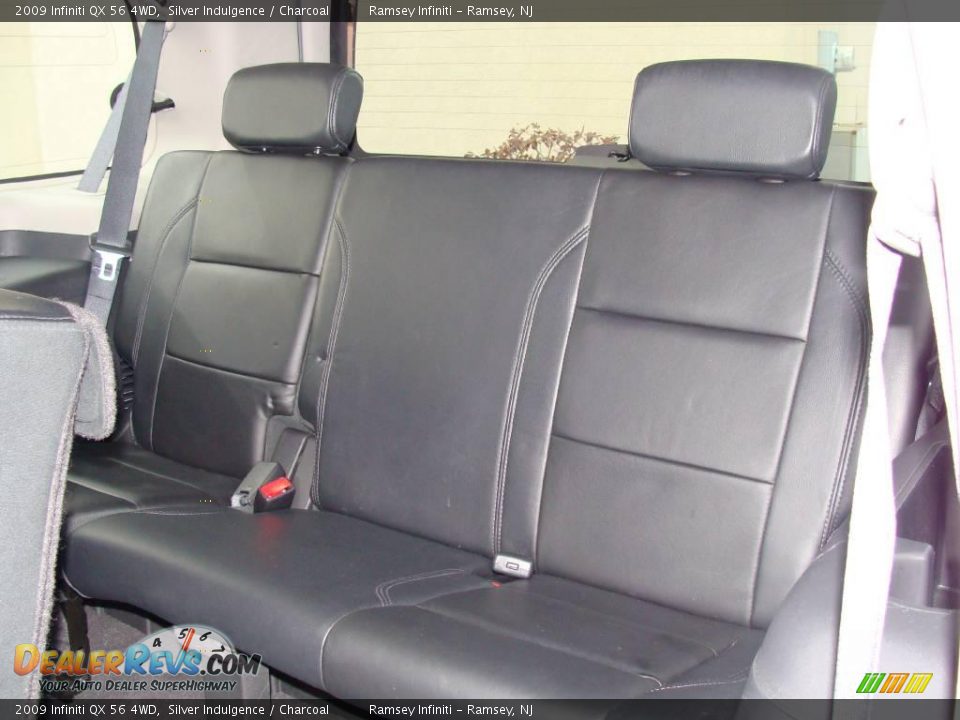 2009 Infiniti QX 56 4WD Silver Indulgence / Charcoal Photo #8