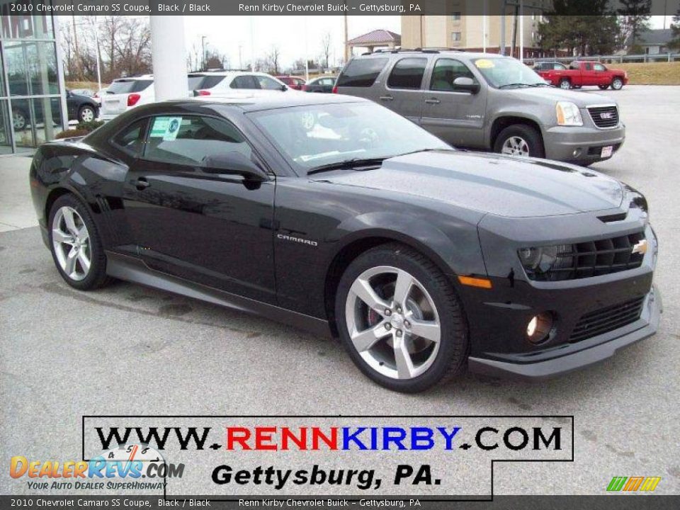 2010 Chevrolet Camaro SS Coupe Black / Black Photo #1