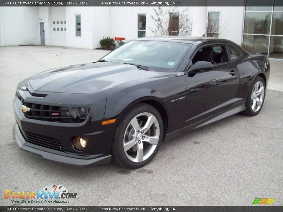 2010 Chevrolet Camaro SS Coupe Black / Black Photo #2