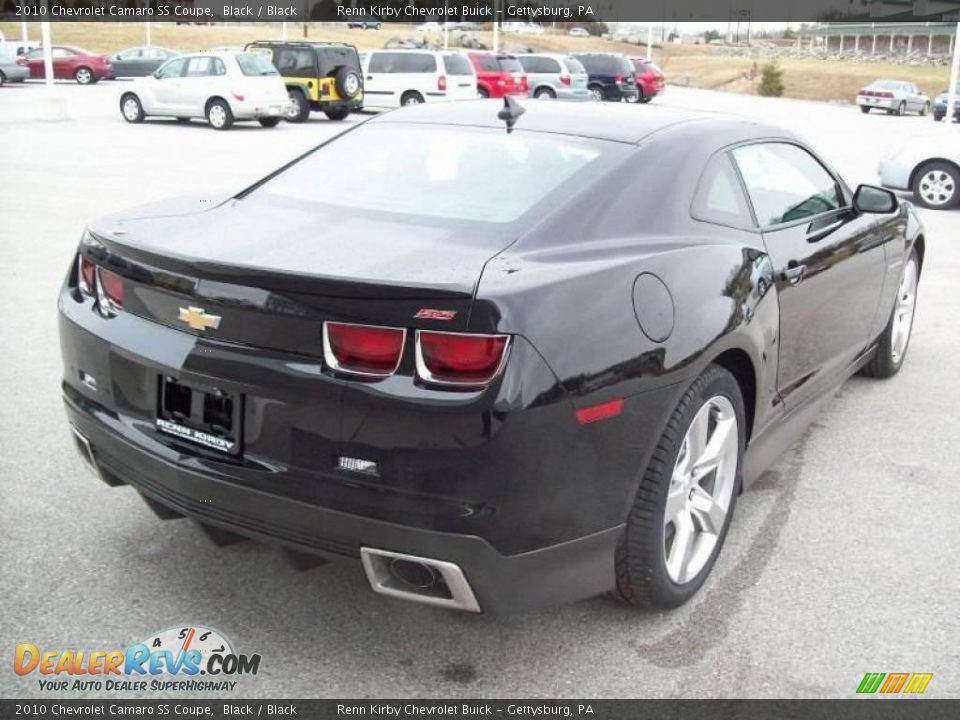 2010 Chevrolet Camaro SS Coupe Black / Black Photo #3