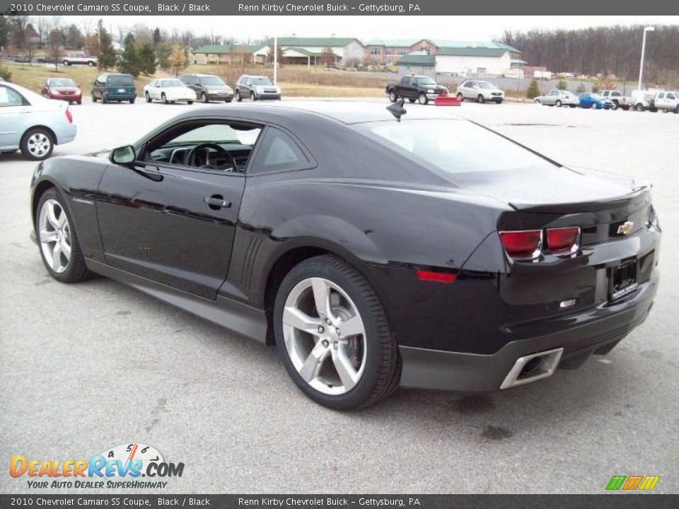 2010 Chevrolet Camaro SS Coupe Black / Black Photo #4
