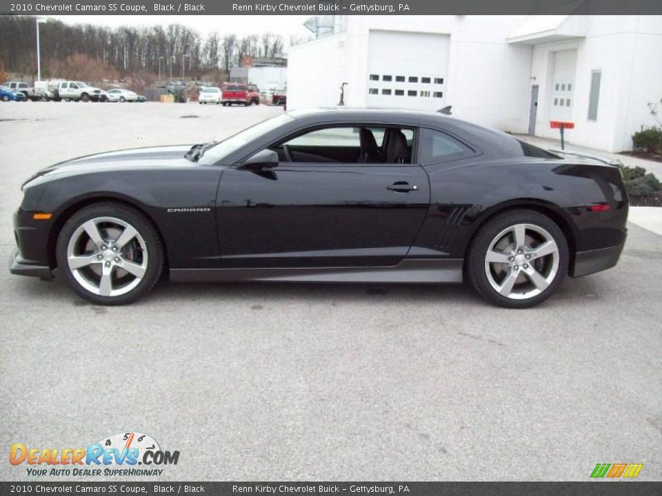 2010 Chevrolet Camaro SS Coupe Black / Black Photo #6