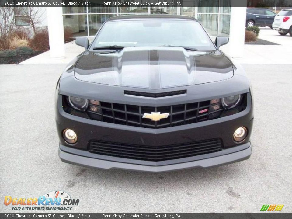 2010 Chevrolet Camaro SS Coupe Black / Black Photo #10