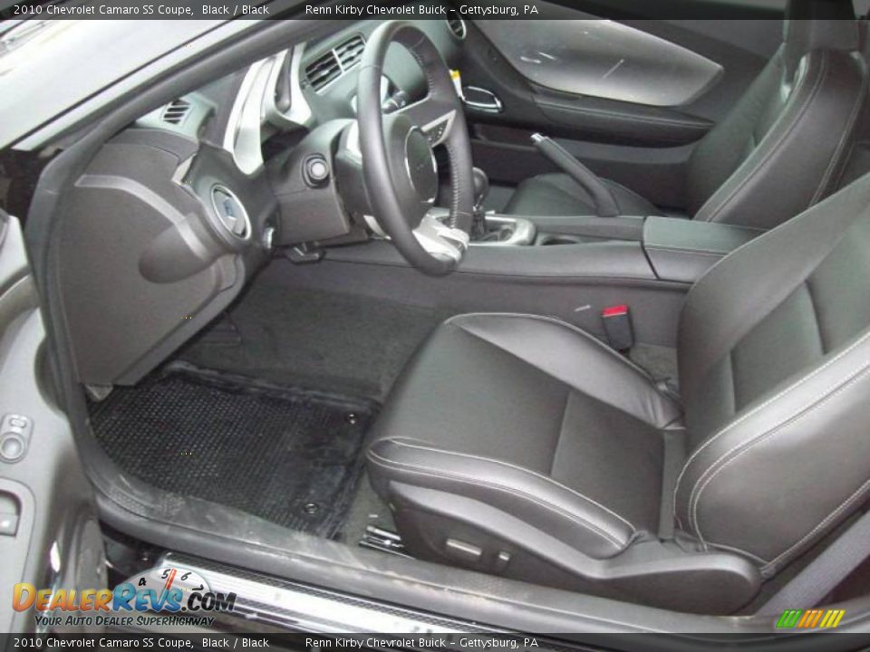 2010 Chevrolet Camaro SS Coupe Black / Black Photo #16