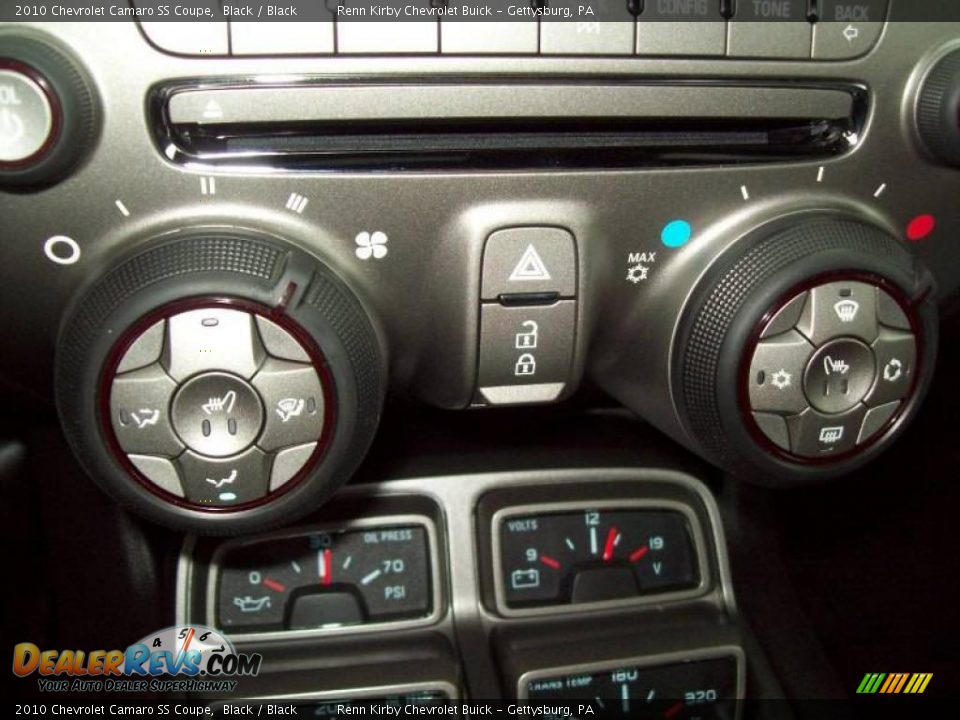 2010 Chevrolet Camaro SS Coupe Black / Black Photo #21
