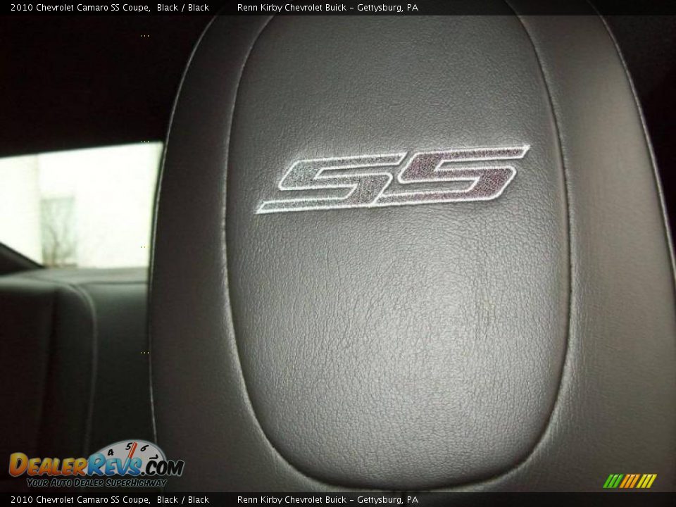 2010 Chevrolet Camaro SS Coupe Black / Black Photo #24