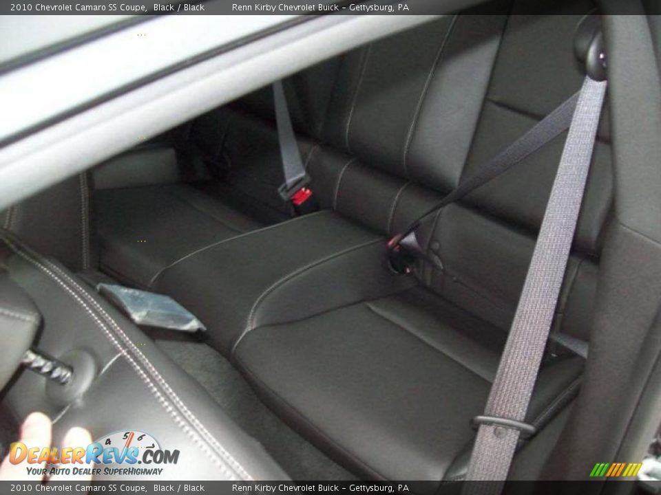 2010 Chevrolet Camaro SS Coupe Black / Black Photo #26