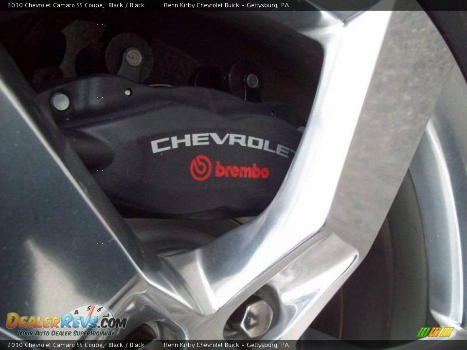 2010 Chevrolet Camaro SS Coupe Black / Black Photo #27