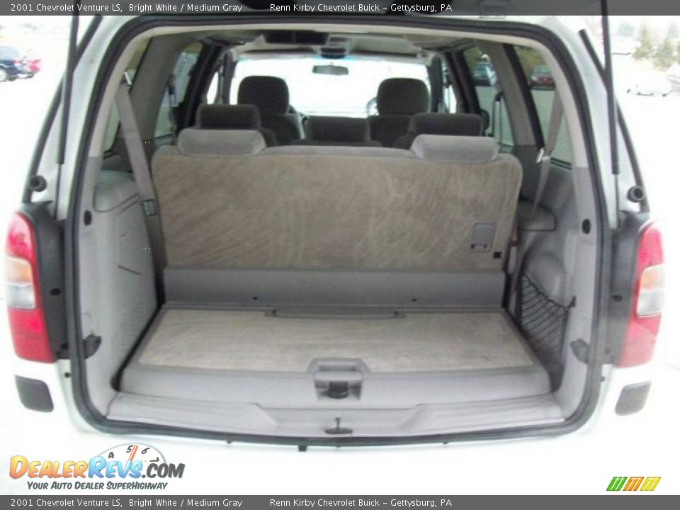 2001 Chevrolet Venture LS Bright White / Medium Gray Photo #14