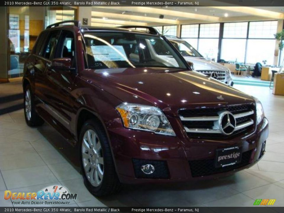 2010 Mercedes-Benz GLK 350 4Matic Barolo Red Metallic / Black Photo #1