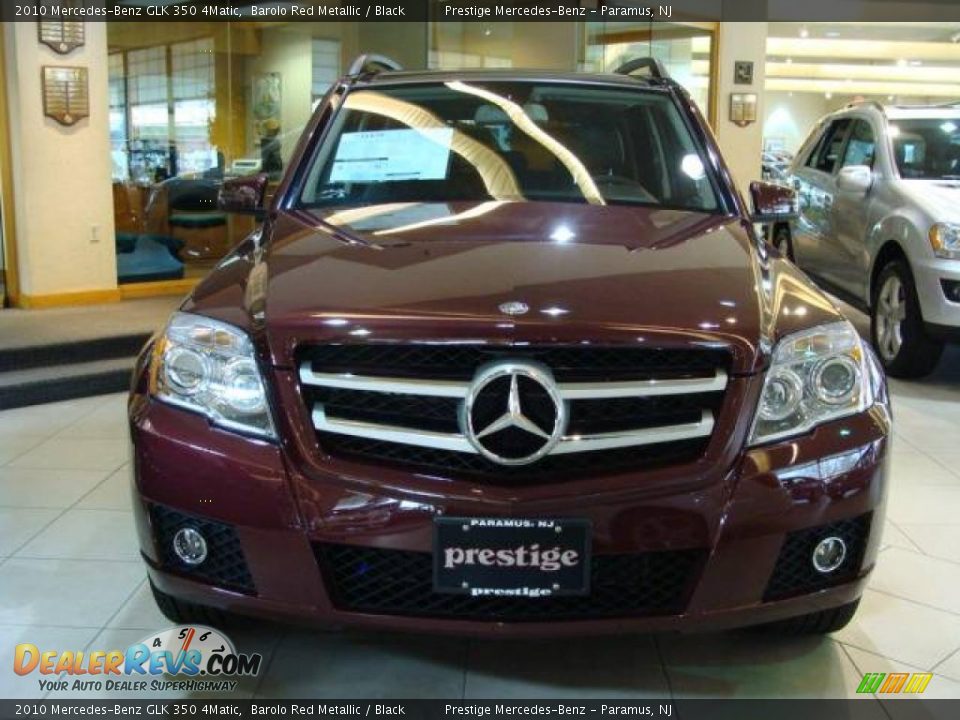 2010 Mercedes-Benz GLK 350 4Matic Barolo Red Metallic / Black Photo #2
