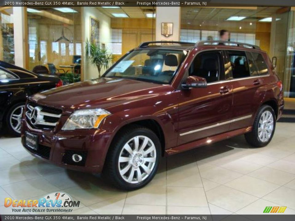 2010 Mercedes-Benz GLK 350 4Matic Barolo Red Metallic / Black Photo #3