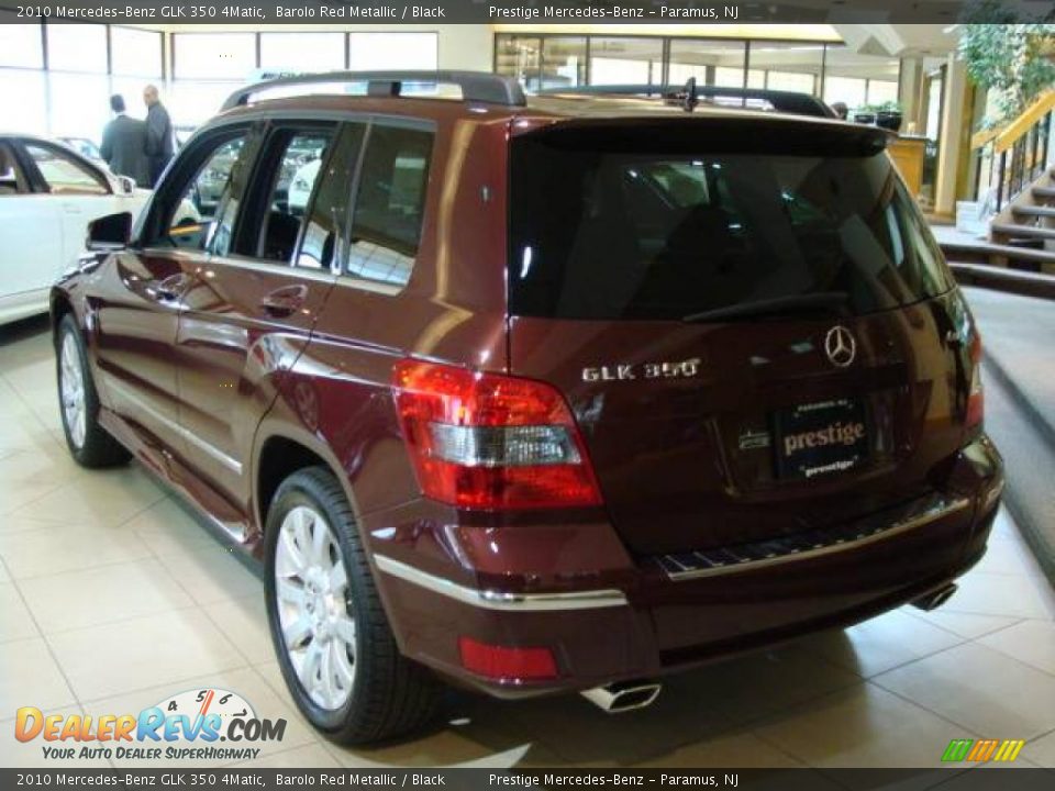 2010 Mercedes-Benz GLK 350 4Matic Barolo Red Metallic / Black Photo #4