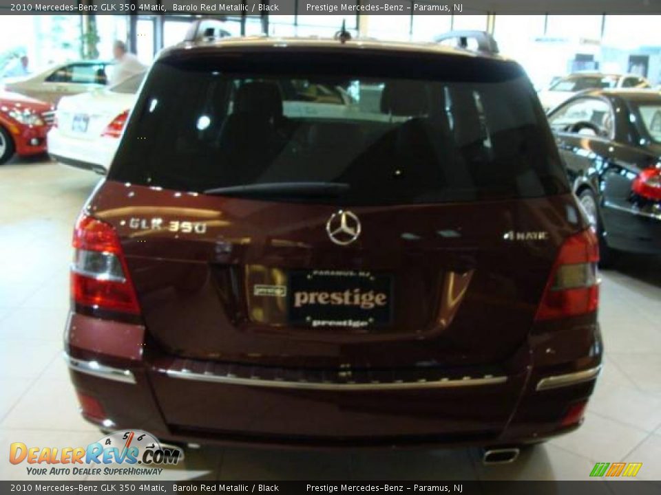 2010 Mercedes-Benz GLK 350 4Matic Barolo Red Metallic / Black Photo #5