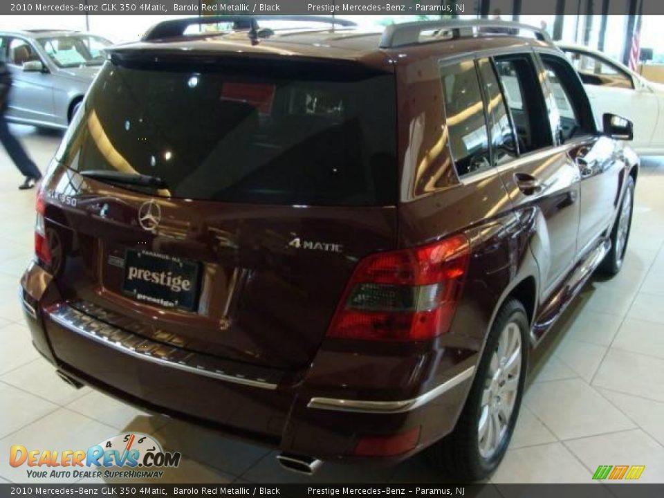 2010 Mercedes-Benz GLK 350 4Matic Barolo Red Metallic / Black Photo #6