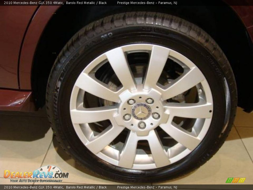 2010 Mercedes-Benz GLK 350 4Matic Barolo Red Metallic / Black Photo #15