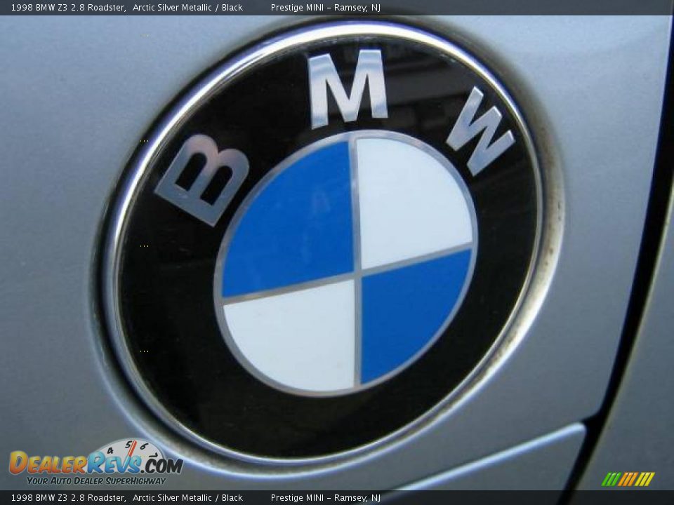 1998 BMW Z3 2.8 Roadster Arctic Silver Metallic / Black Photo #22