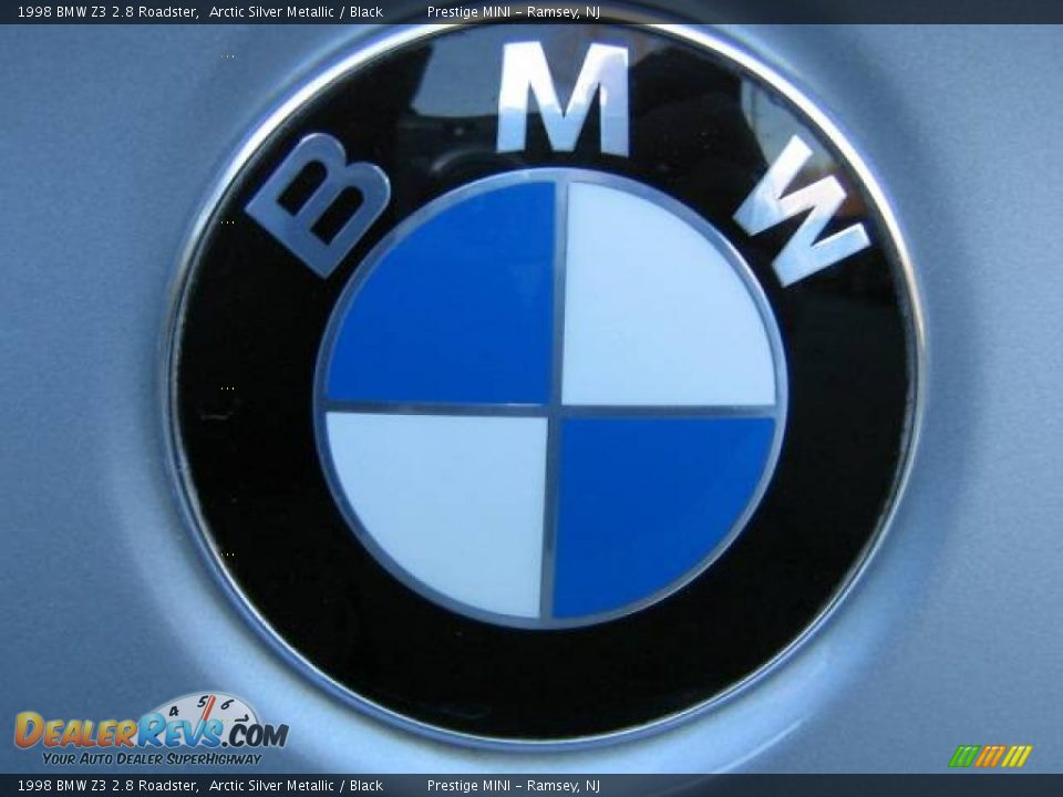 1998 BMW Z3 2.8 Roadster Arctic Silver Metallic / Black Photo #24